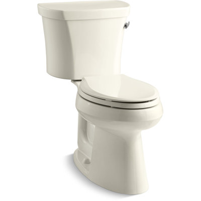 Highline 1.28 GPF Water Efficient Elongated Two-Piece toilet (Seat Not Included)
