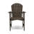Outdoor Weather Resistant Acacia Wood Adirondack Dining Chairs (Set Of 2)-1329651650