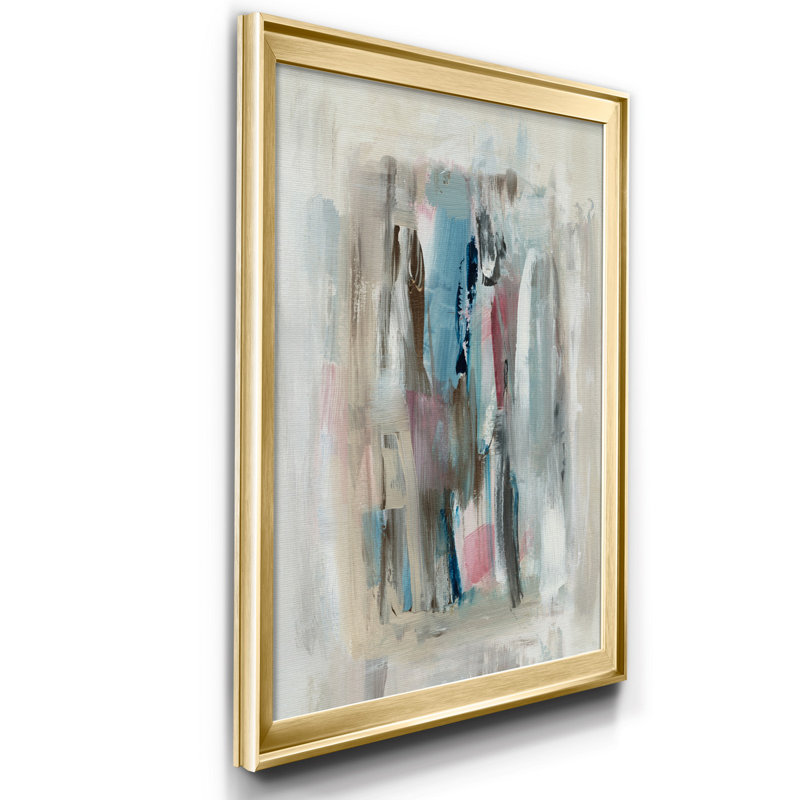 «Rain Shadow I» par J Paul, reproduction d'art sur toile encadrée, H 18,5 po x l 24,5 po x P 1,5 po, Doré