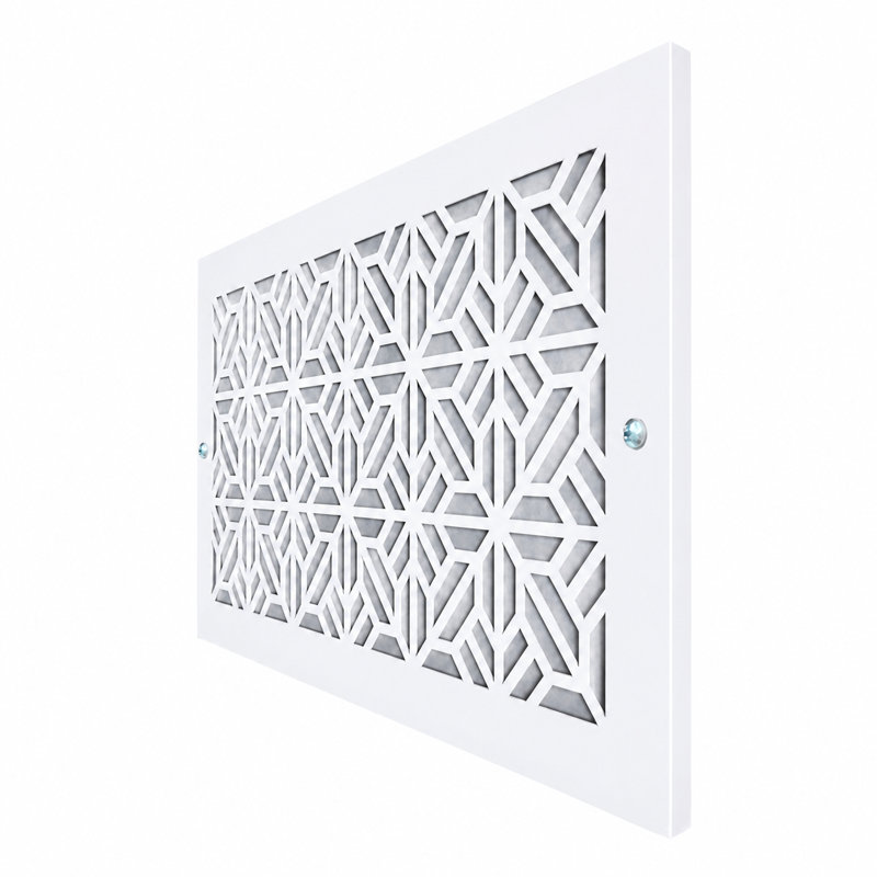 Registres muraux et de plafonds 6 x 6 (ouverture de conduit) 8 x 8 Stellar Air - tuile à ressort, P 0,25 po x H 6 po x l 6 po