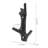 2 Piece Entryway Wall Hanging Coat Hooks