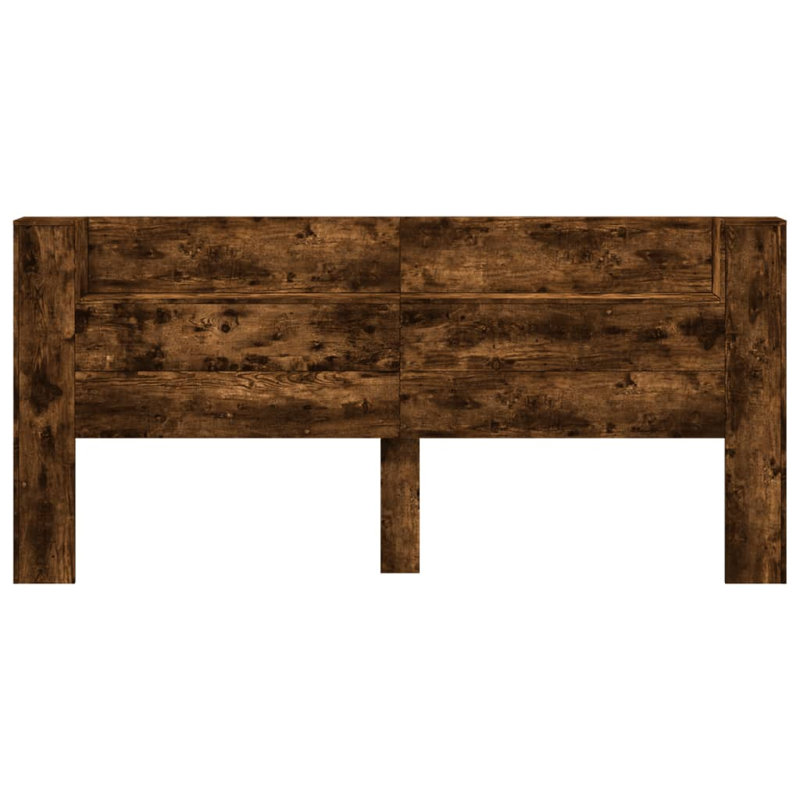 Chezkel Headboard, Extra Large Double - 200 x 220 cm, Smoked Oak