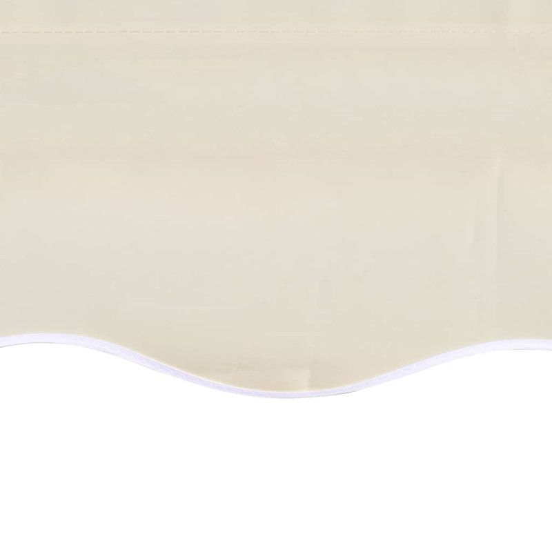 Awning Top Sunshade Canvas, Cream, 400cm W x 300cm D