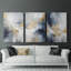 Floral Study Series CX - Ensemble de toiles tendues avec châssis Premium - Prêt à accrocher-1688109396