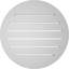 Round Surface Mount Signature Urethane Functional Gable Vent, Primed-101818613