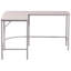 Mike L-Shaped Metal Base Writing Desk