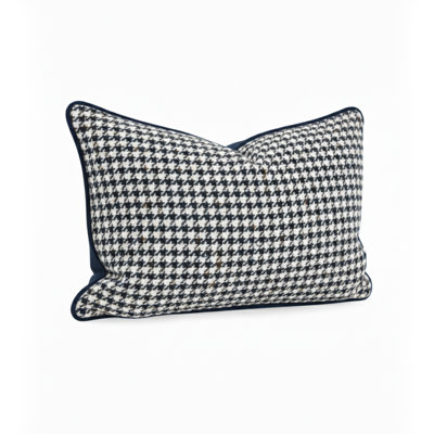 Oreiller Furley bleu marine 14 x 22