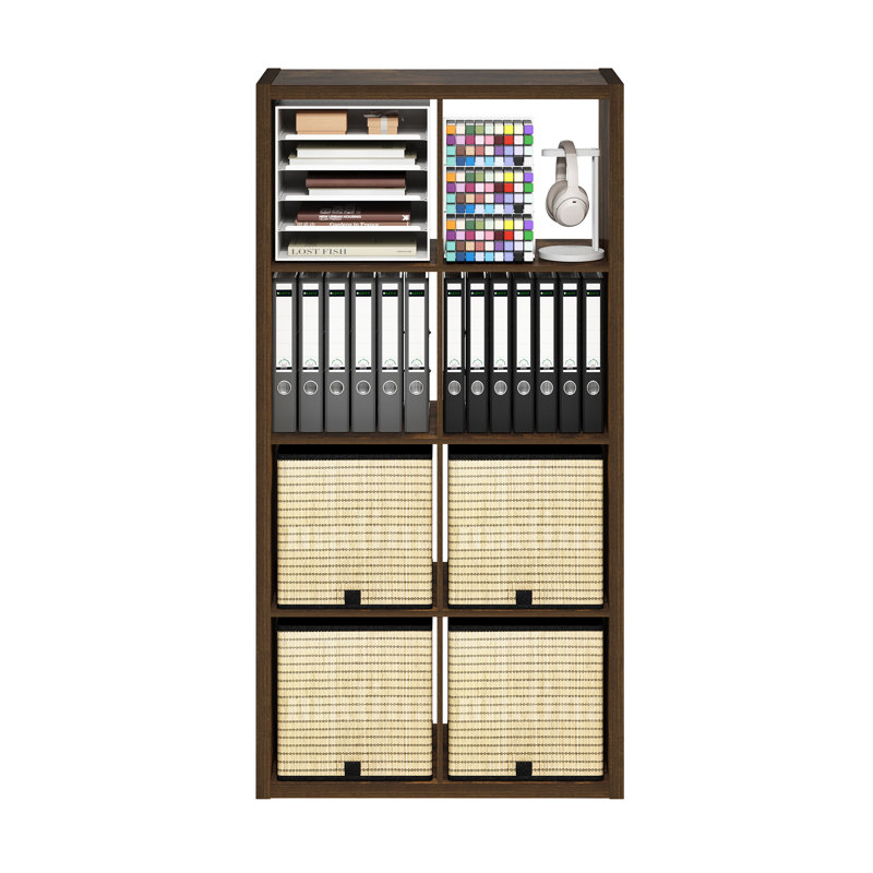 Cubicle Standard Bookcase, (4 Shelves) 147.09cmH x 76.2cmW x 37.01cmD