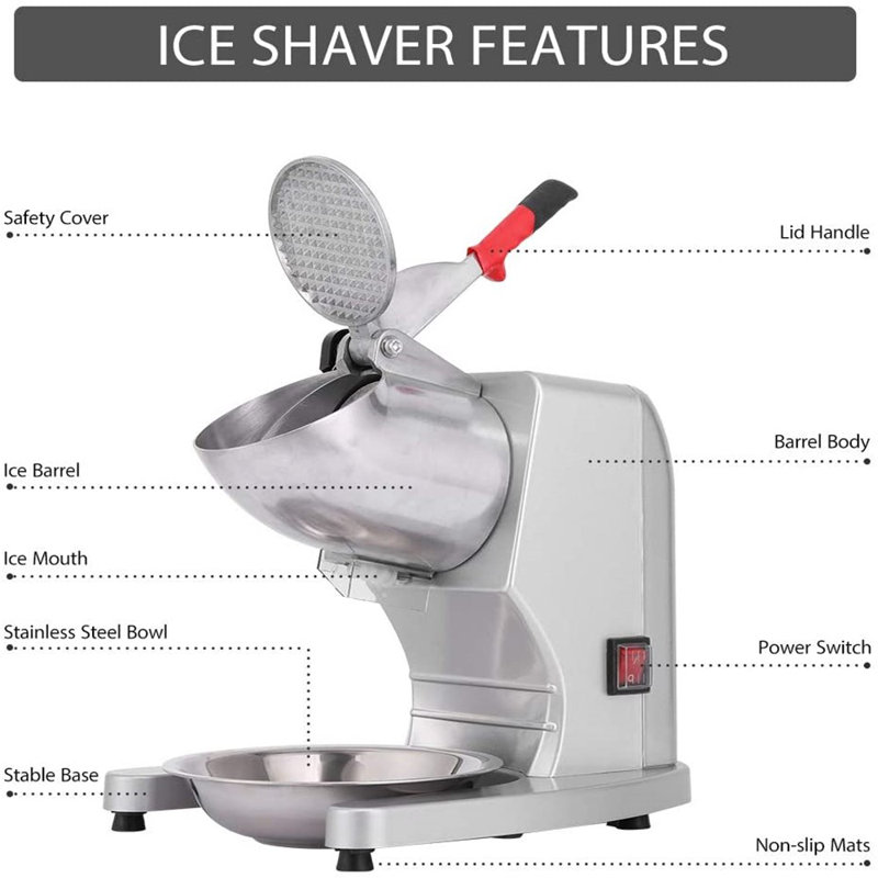 VIVOHOME Countertop Snow Cone Maker