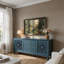 Vintage Sideboard Buffet Storage Cabinet with 3 Drawers & Adjustable Shelves-667291704