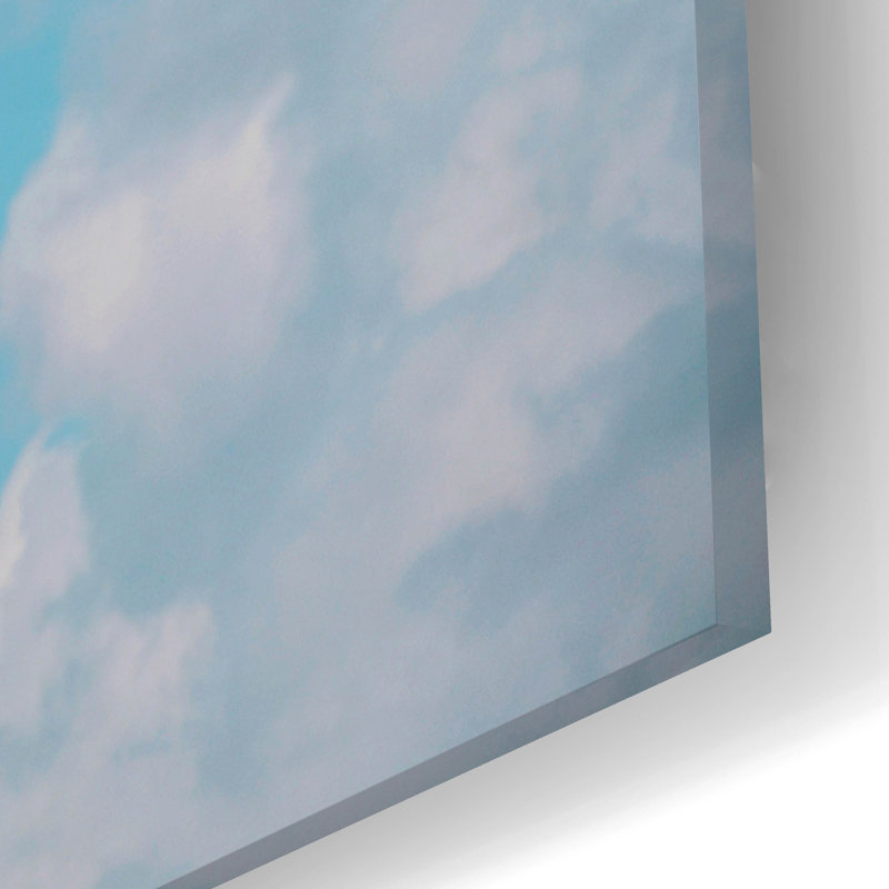 Art mural en verre Winston Porter «Sun N Sand No. 2» par Carlos Vargas, H 16 po x l 24 po x P 0,2 po