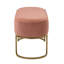  Banc rembourré en velours Annetta-70145933