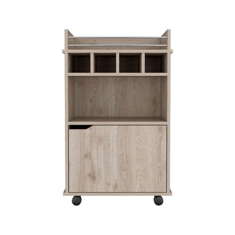Chariot-bar Kinsley, salon, Beige