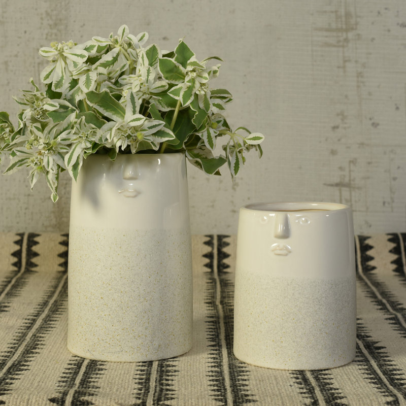 Vase de table Webber, H 7,5 po x l 4,25 po x P 4,25 po