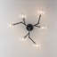 Plafonnier semi-encastré 6 lumières Spoutnik-597016701