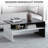 Modern Coffee Table,  2-tier Rectangular Center Table with Storage