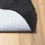 Shaggy Rug High Pile NAVARRA Black Polyester-980338688
