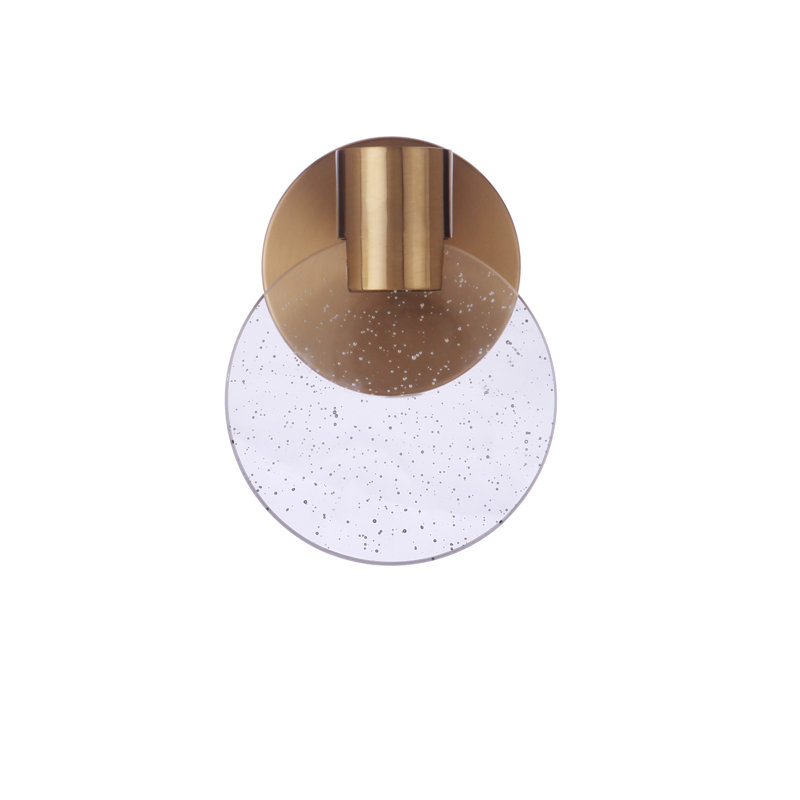 LED Wallchiere, Satin Brass