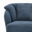 Fauteuil demi-tonneau pivotant rembourré Lakitia Rowena -2136543498