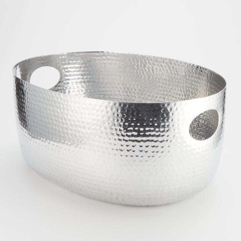 Bac à boissons en aluminium, Argent