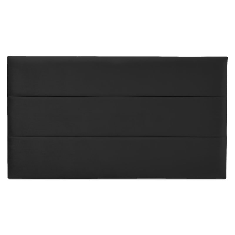 Franciszka Upholstered Headboard, Black, Single (3')