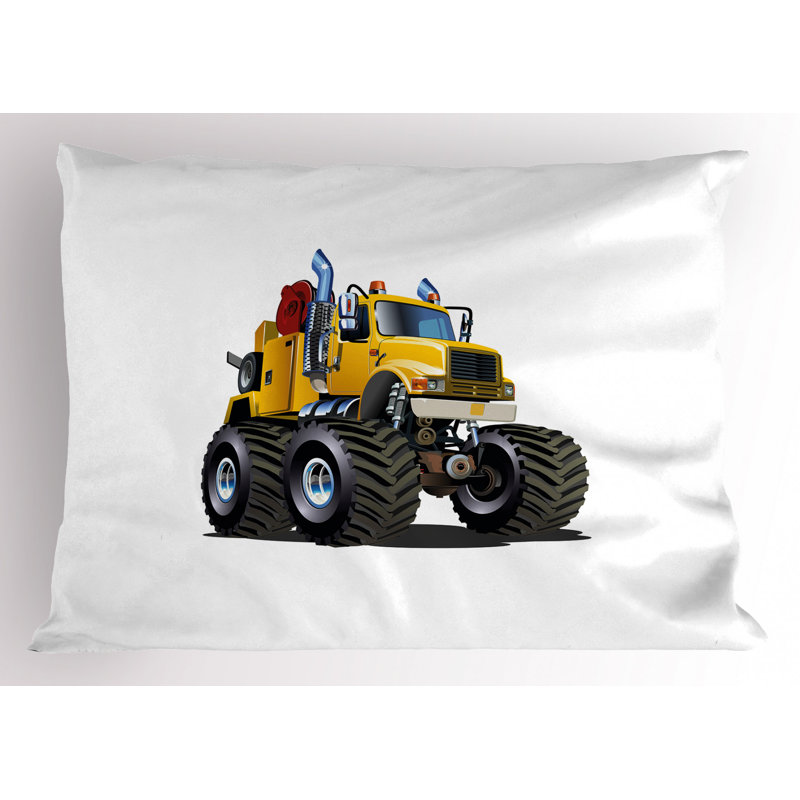 Truck Polyester Sham Set, Twin