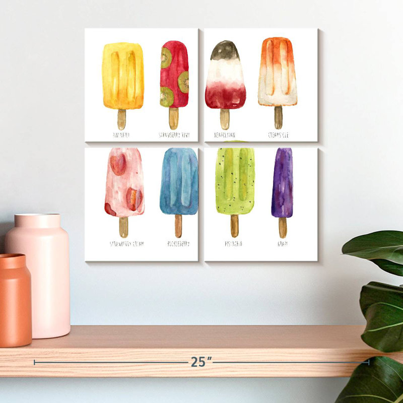 Yarlin Popsicles Come Chill, H 18 po x l 18 po