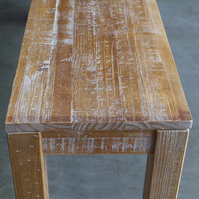 Banc en bois massif Montauk, Bois flotté