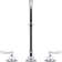 Triton Bowe 0.5 GPM Widespread Bathroom Sink Faucet with Aerated Flow, Gooseneck Spout and Lever Handles, Drain Not Included