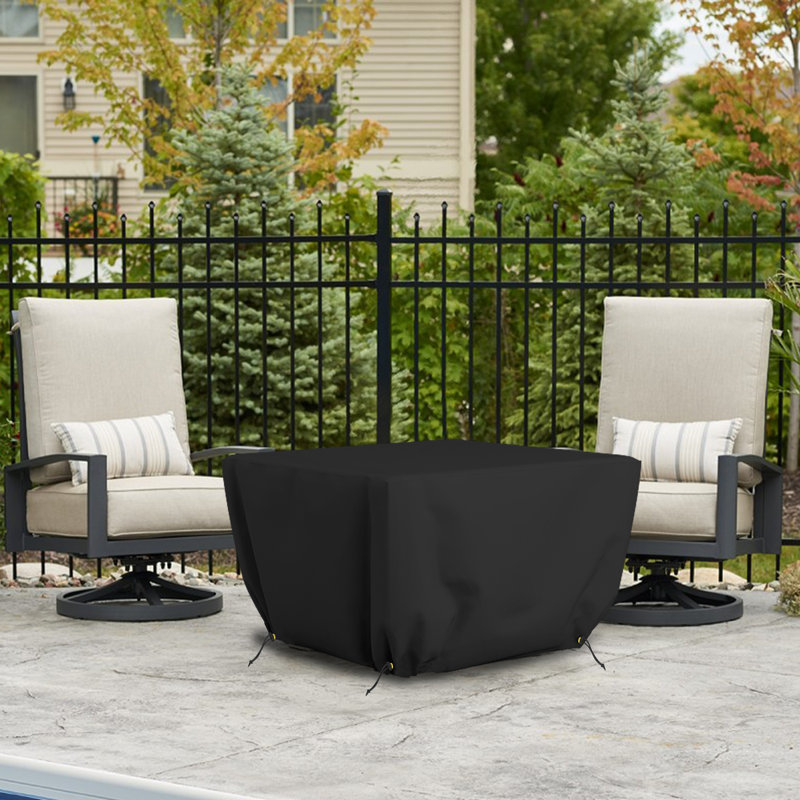 Outdoor Fire Pit Cover, 30.5cm H x 91.4cm W x 91.4cm D
