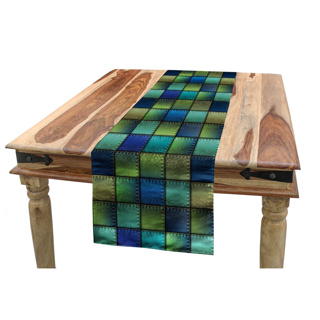 Colorful Table Runner East Urban Home 