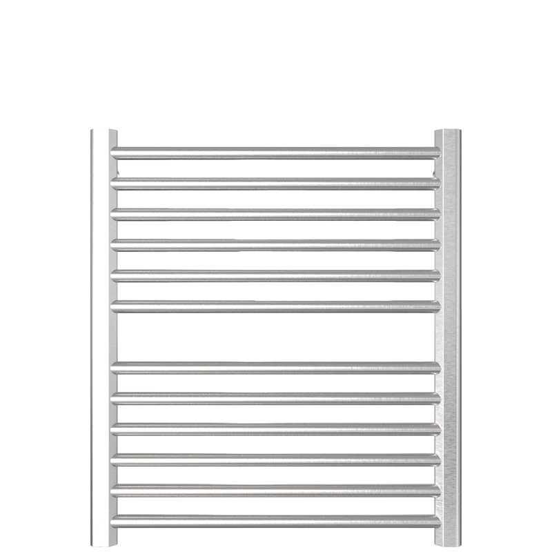 Chauffe-serviettes électrique mural Sirio (contrôleur non inclus), Brossé, H 33,25 po x l 29,25 po x P 4,75 po