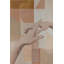Tapis tissé à motif de mains lavables-349498245