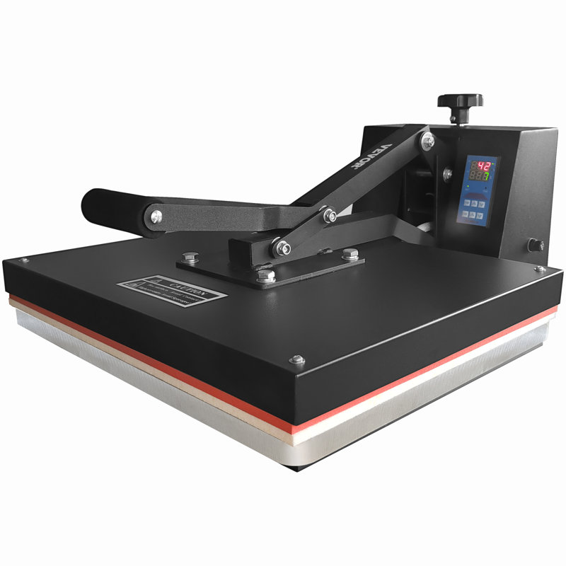 Presse à chaud, machine à presser à chaud de 1 700 W, chauffage rapide, 20.47"D