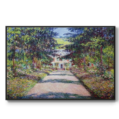 " Pathway In Monet'S Garden At Giverny, 1900 " by Claude Monet