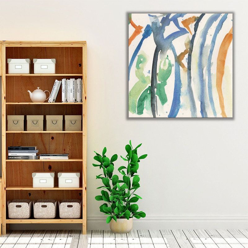Carreau espagnol I - reproduction d'art sur toile, H 30 po x l 30 po