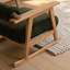Chaise berçante de loisirs créative en bois massif-108430307