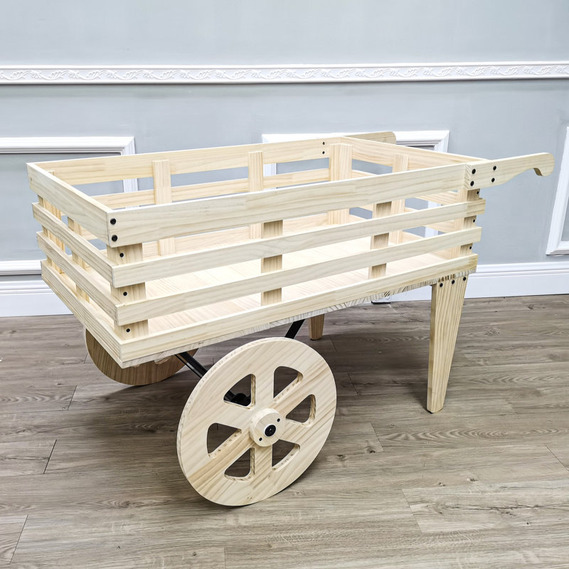 29.72'' H x 29.53'' W Book Cart