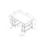 Bureau d'ordinateur, bureau personnel, ordinateur portable, tablettes de rangement, L 48 po