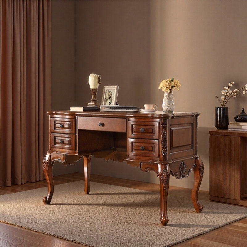 Bureau d'ordinateur de style américain,  H 31,49 po x l 47,24 po x P 25,59 po