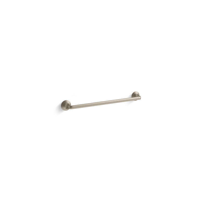 Script™ Towel Bar, 18", Brushed Bronze