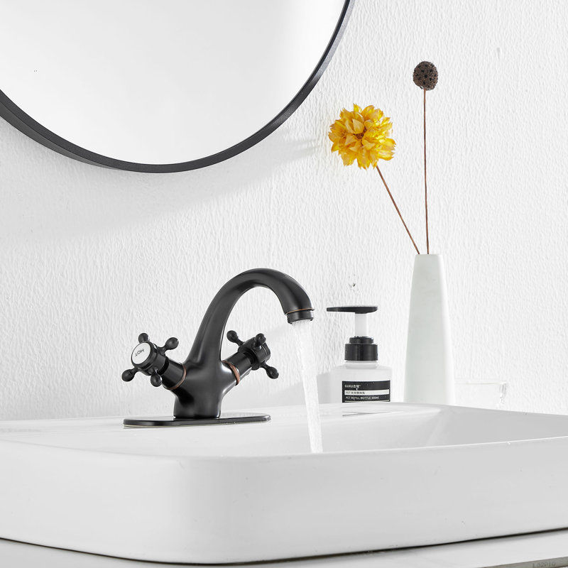 1588-ATI Single Handle Bathroom Sink Faucet, Oil Rubbed Bronze