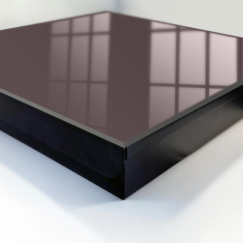Key box for home, Opens to the right, 30x30x5, White, Uniform shade depth modern elegance, , Burgundy