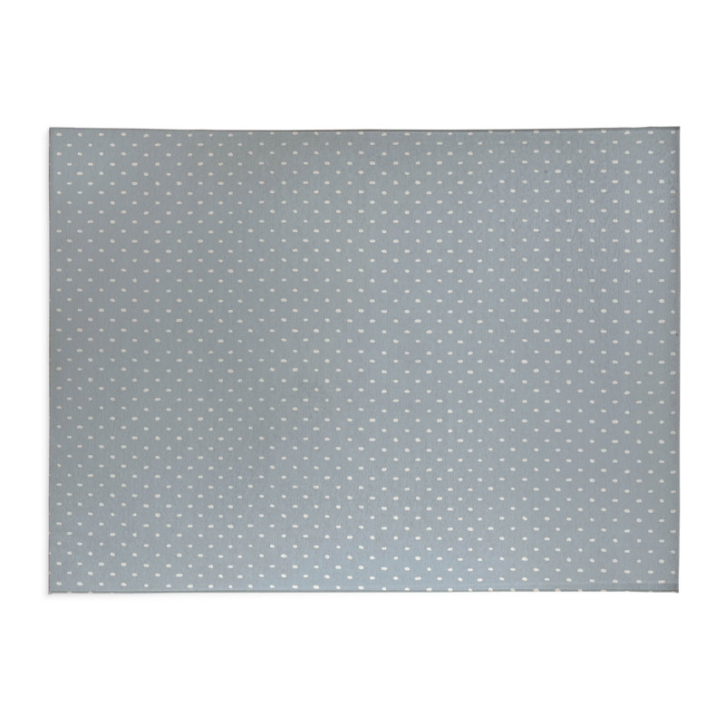Paillasson Teeny, Bleu ardoise, L 48 po x L 72 po