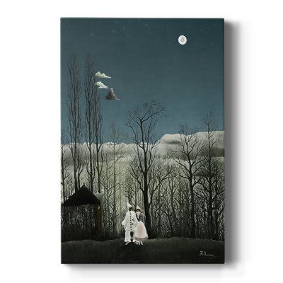 A Carnival Evening -Gallery Wrapped Canvas by Henri Rousseau