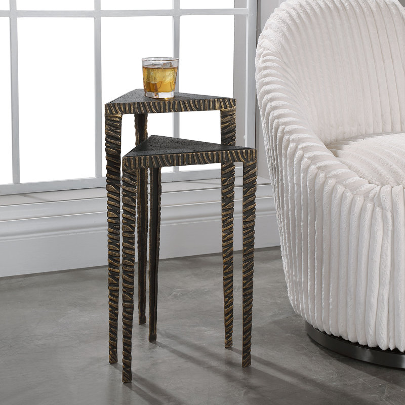 Aubrielle Stone Top Nesting Tables
