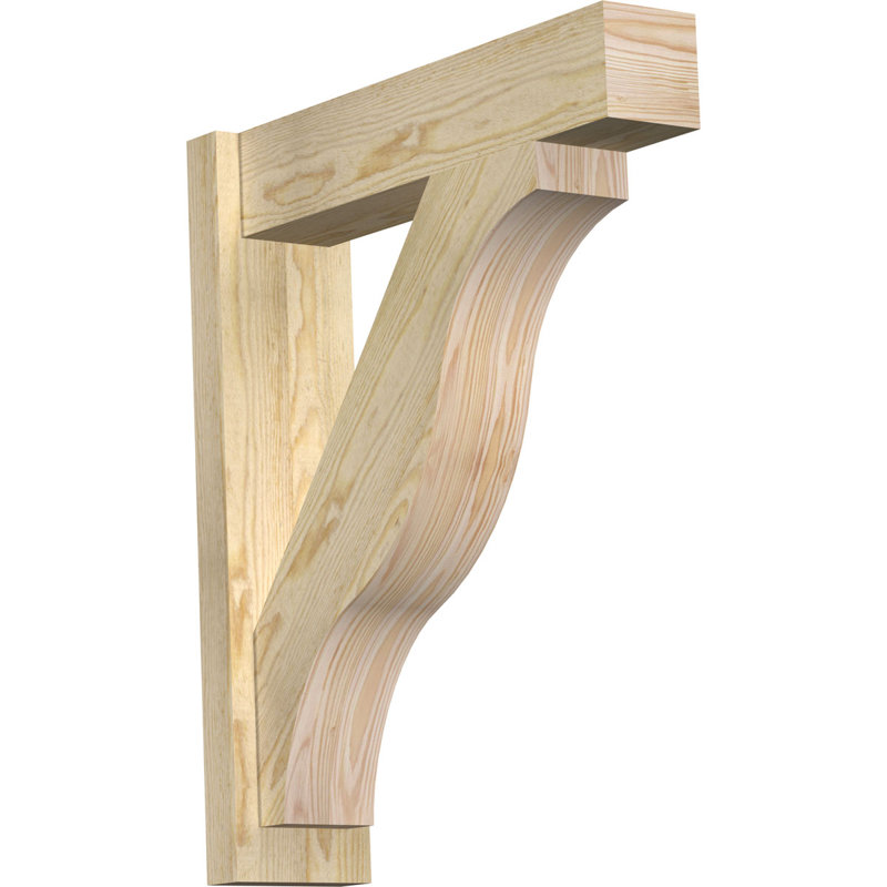 Jeu de blocs Funston, Sapin Douglas de 6 po (sciage brut), P 24 po x H 28 po