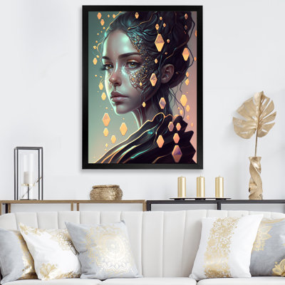" Crystal Hexagon Woman III "