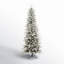 7.6' Artificial Pine Christmas Tree with Color & Clear Lights