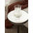 Ivy Bronx Hescott Mirrored Drink Table 10X10x24-684925483